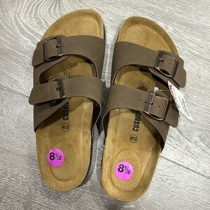 Cushionaire Birkenstock Style 8.5 Slip On Sandals